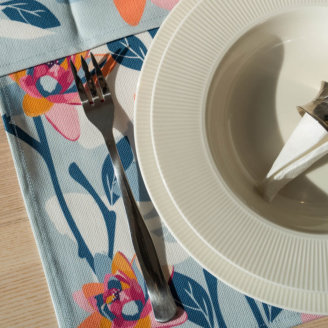 Koi Fantasy Placemats Set of 4 by Alisa Textile.