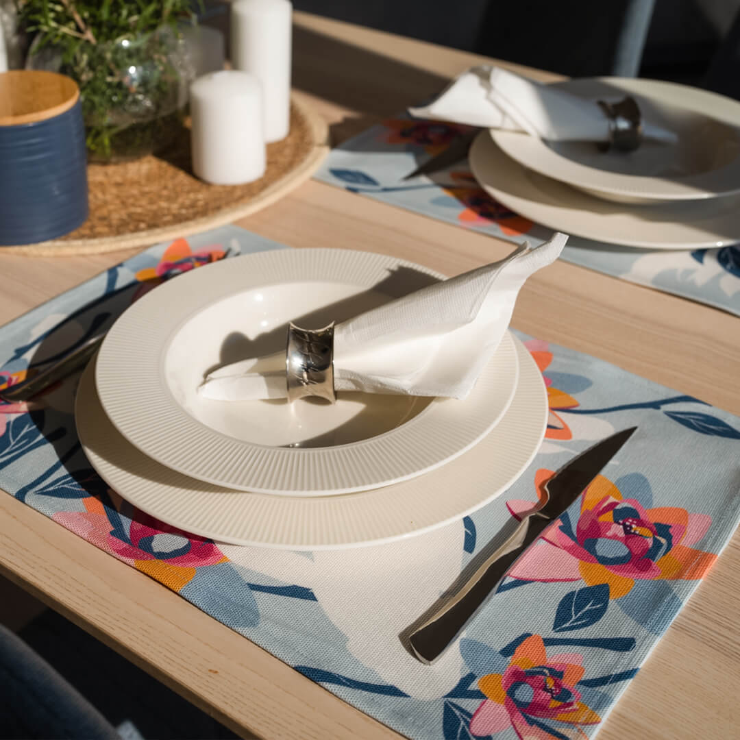 Koi Fantasy Placemats Set of 4 by Alisa Textile.
