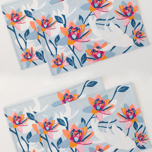 Koi Fantasy Placemats Set of 4 by Alisa Textile.