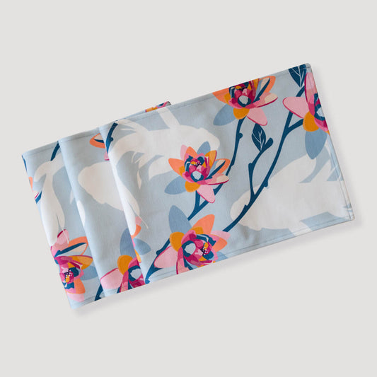 Koi Fantasy Table Runner by Alisa Textile.